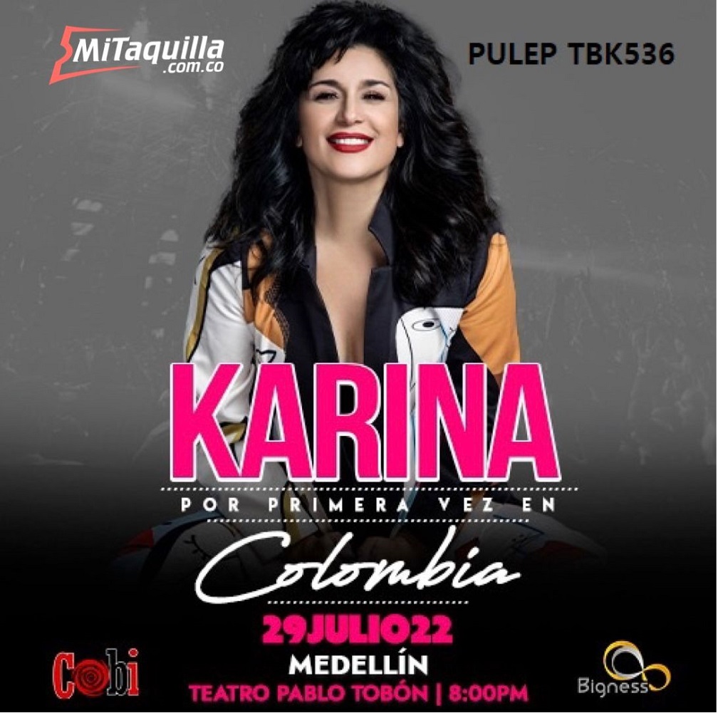 Karina en concierto 2022
